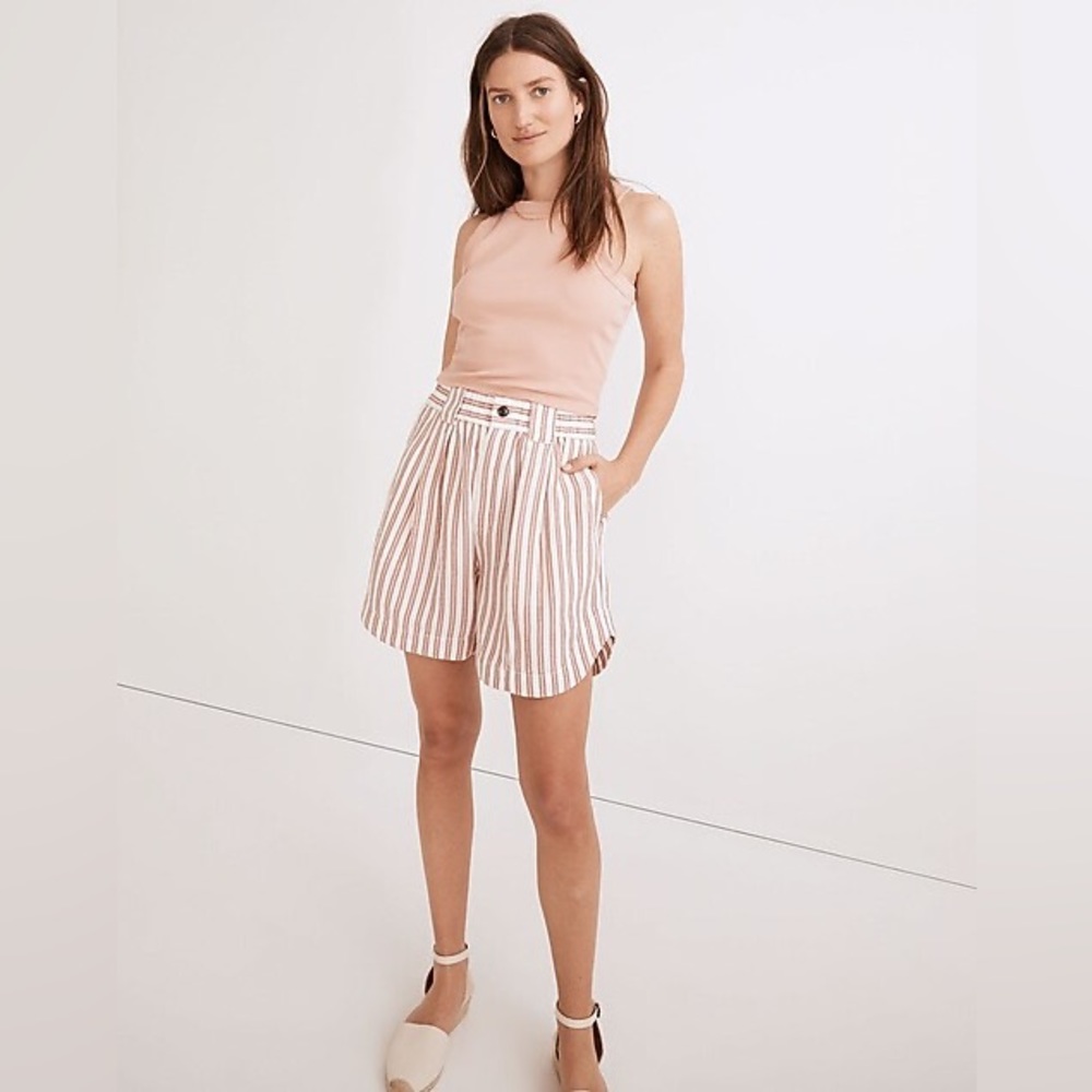 Madewell Linen-Blend Shorts
